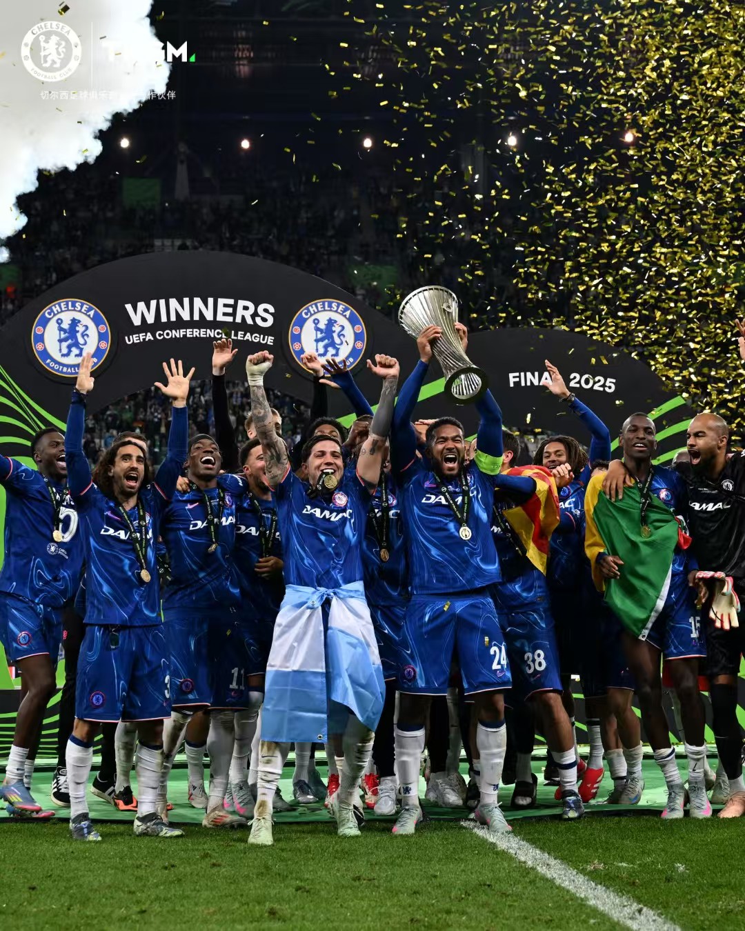 包含切尔西在对阵莱比锡红牛的比赛中取得胜利，晋级的词条